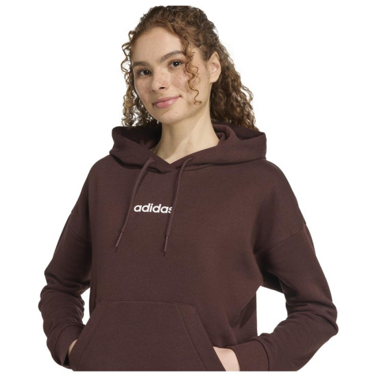 Adidas Γυναικείο φούτερ Essentials Linear Fleece Hoodie